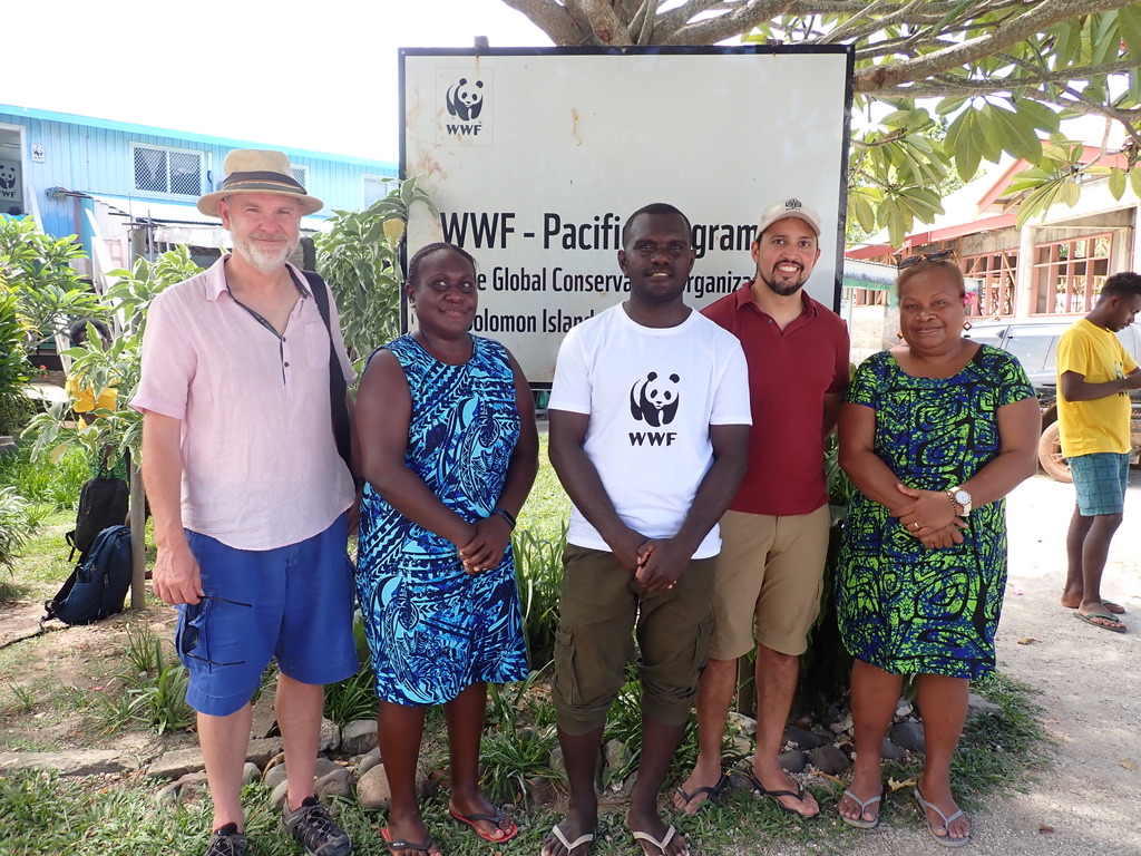 Project team in Solomon Islands 