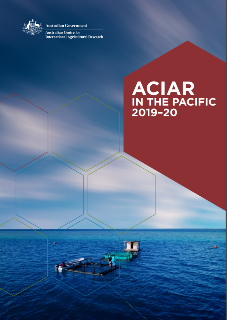 ACIAR in the Pacific cover