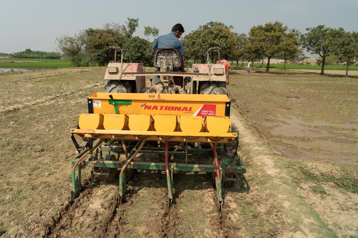 zero tillage machine