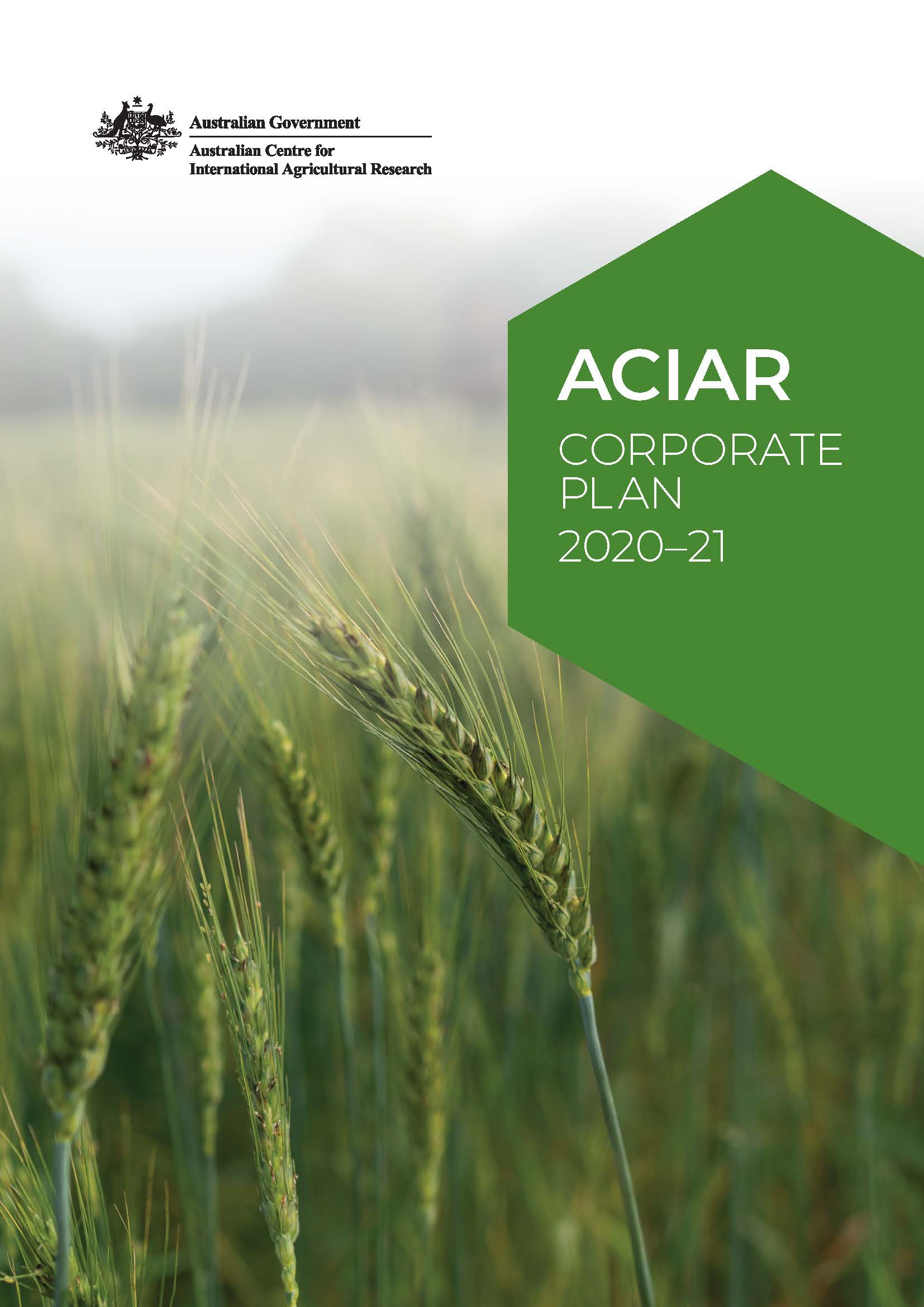 ACIAR Corporate Plan 2020-21