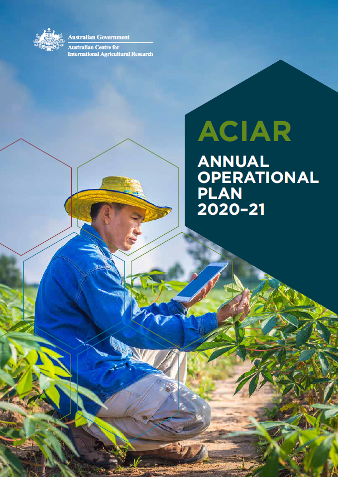 Cover of ACIAR Annual Operational Plan 2020-21