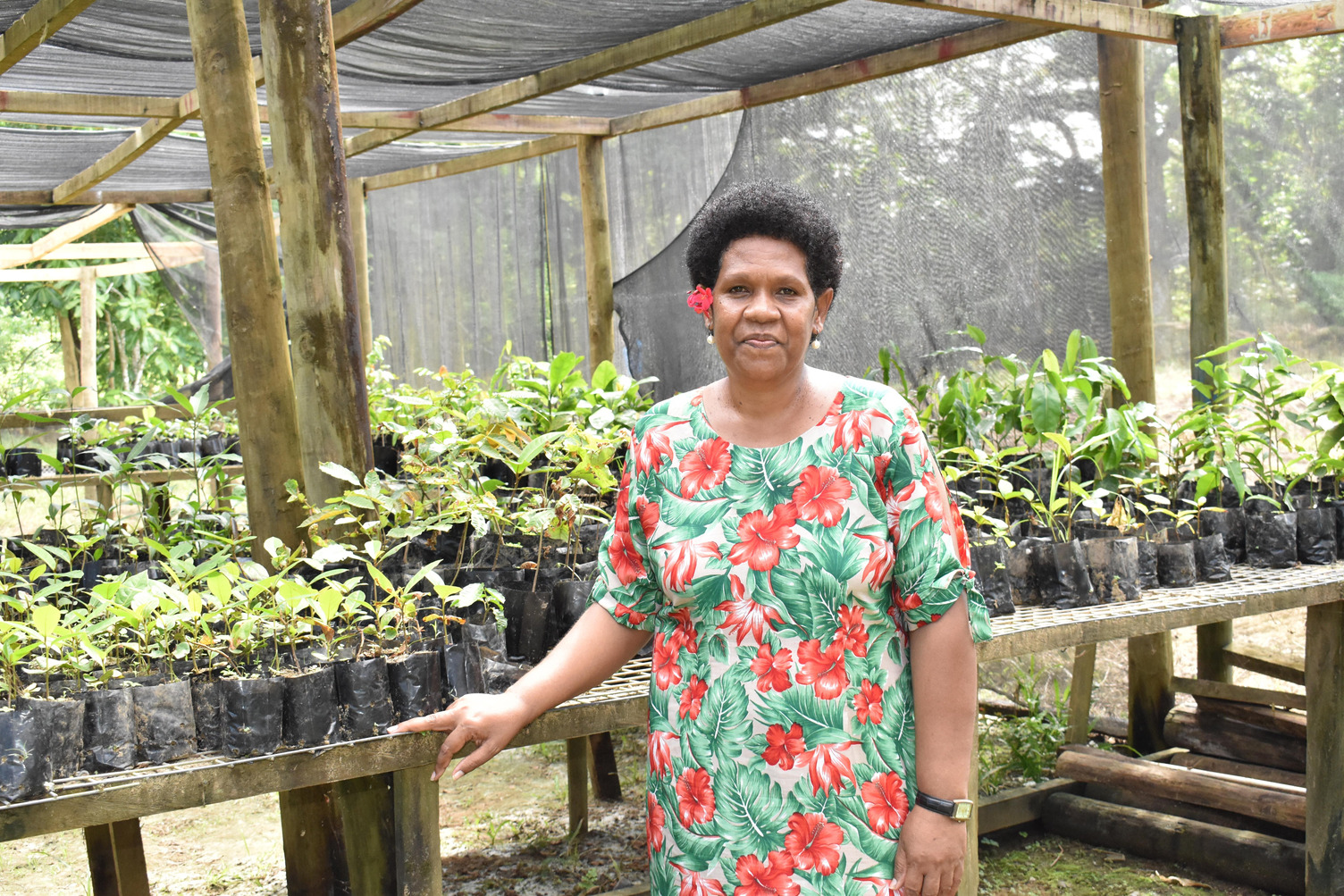  The Nadroumai Women's Club Mrs Amele Duguivalu says this project has not only saved their forests and river but brought the whole community together.