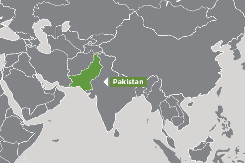 Map of Pakistan