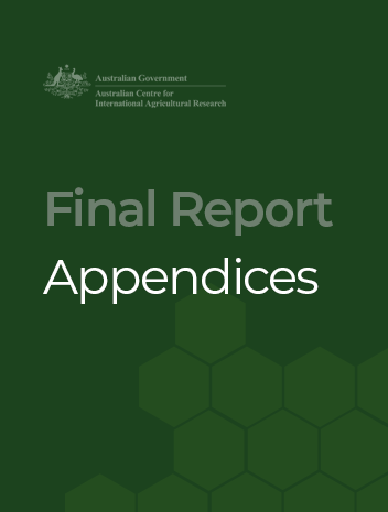 Final report appendices