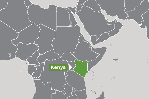 Map of Kenya