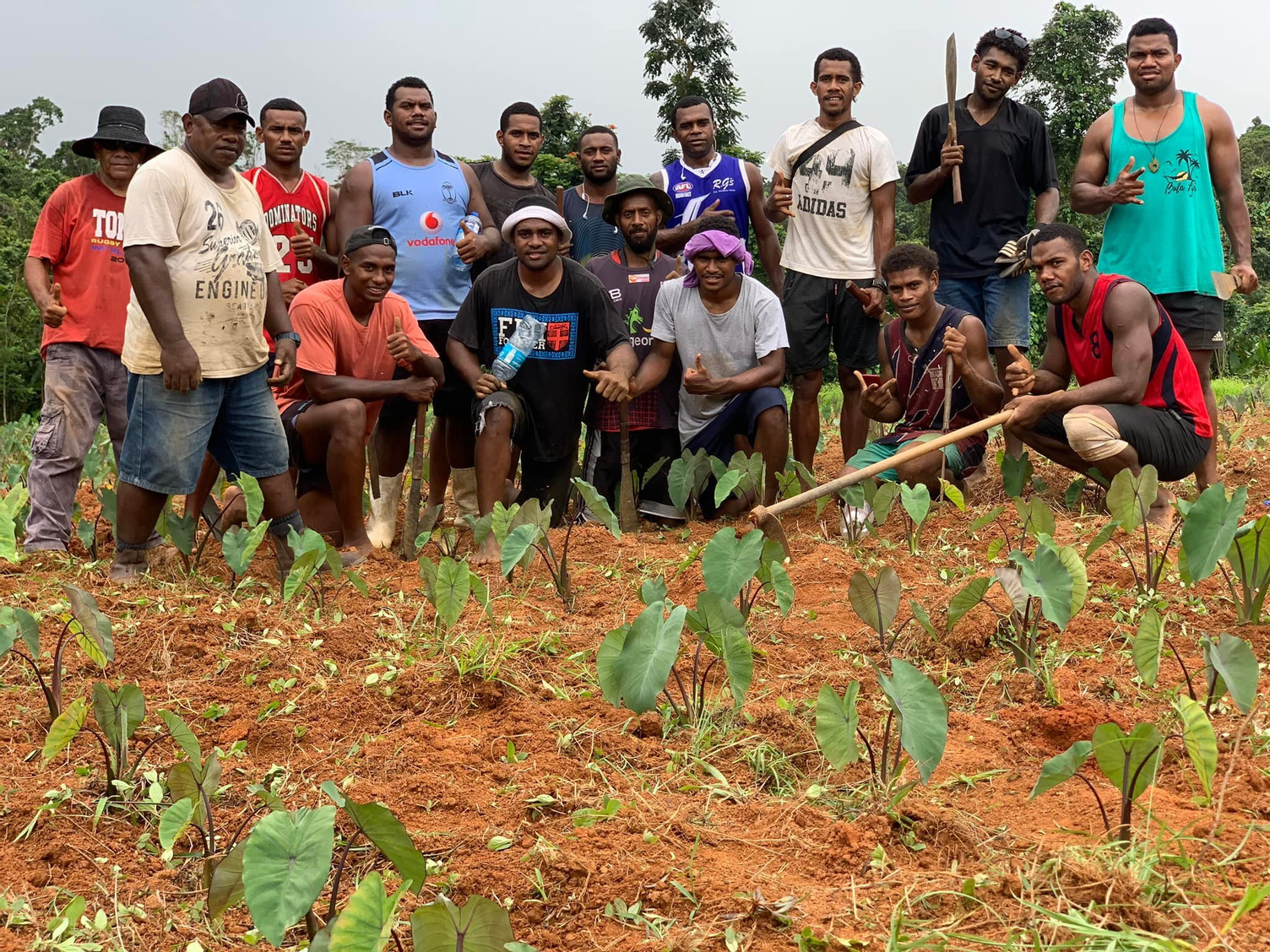 Agro-Rugby is promoting good nutrition by eating fresh, healthy food to reduce the risk of non-communicable diseases. At the same time, the young farmers could sell and earn from the extra produce to enhance their livelihoods