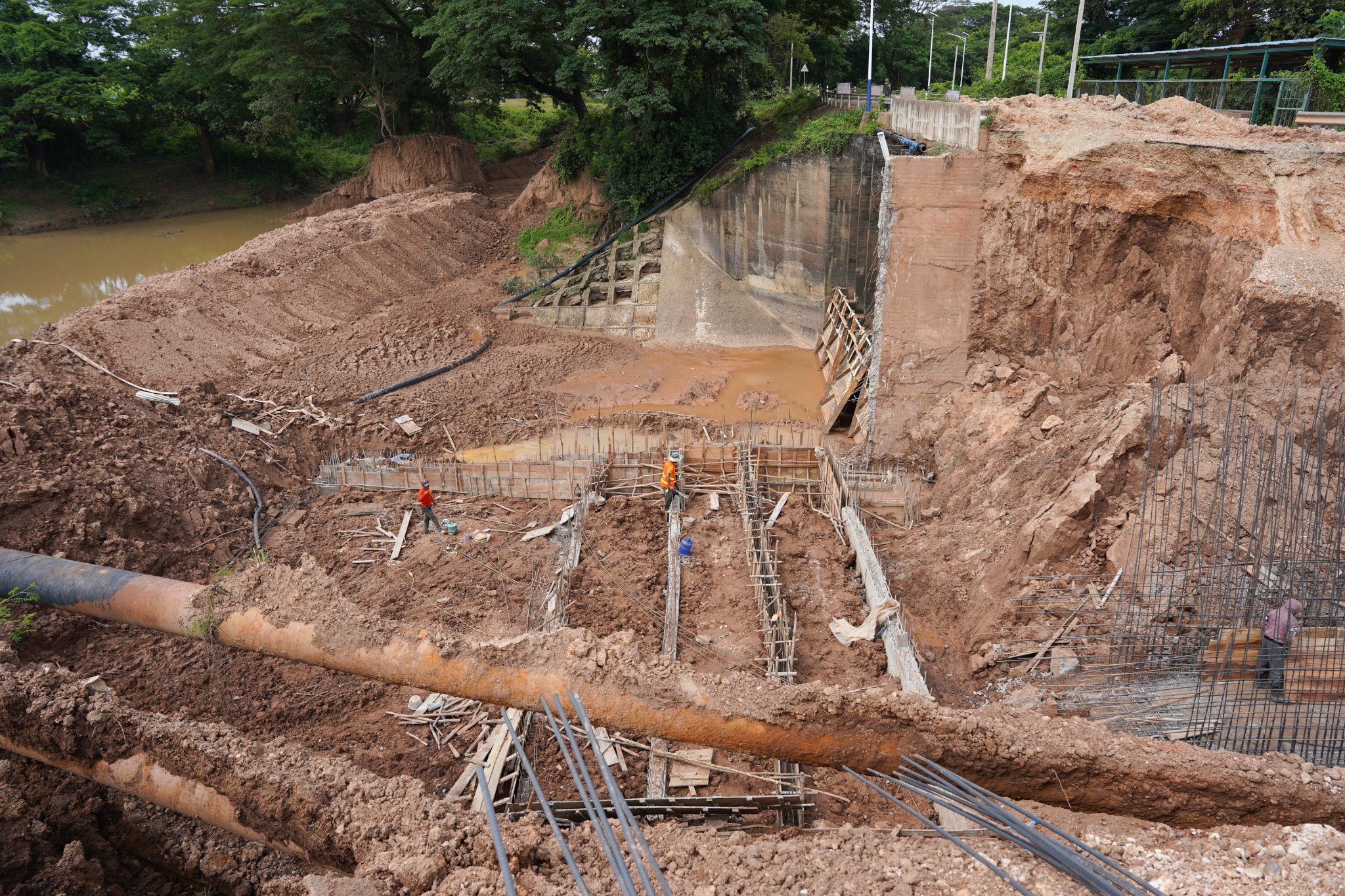 Construction of FishPAC facility 