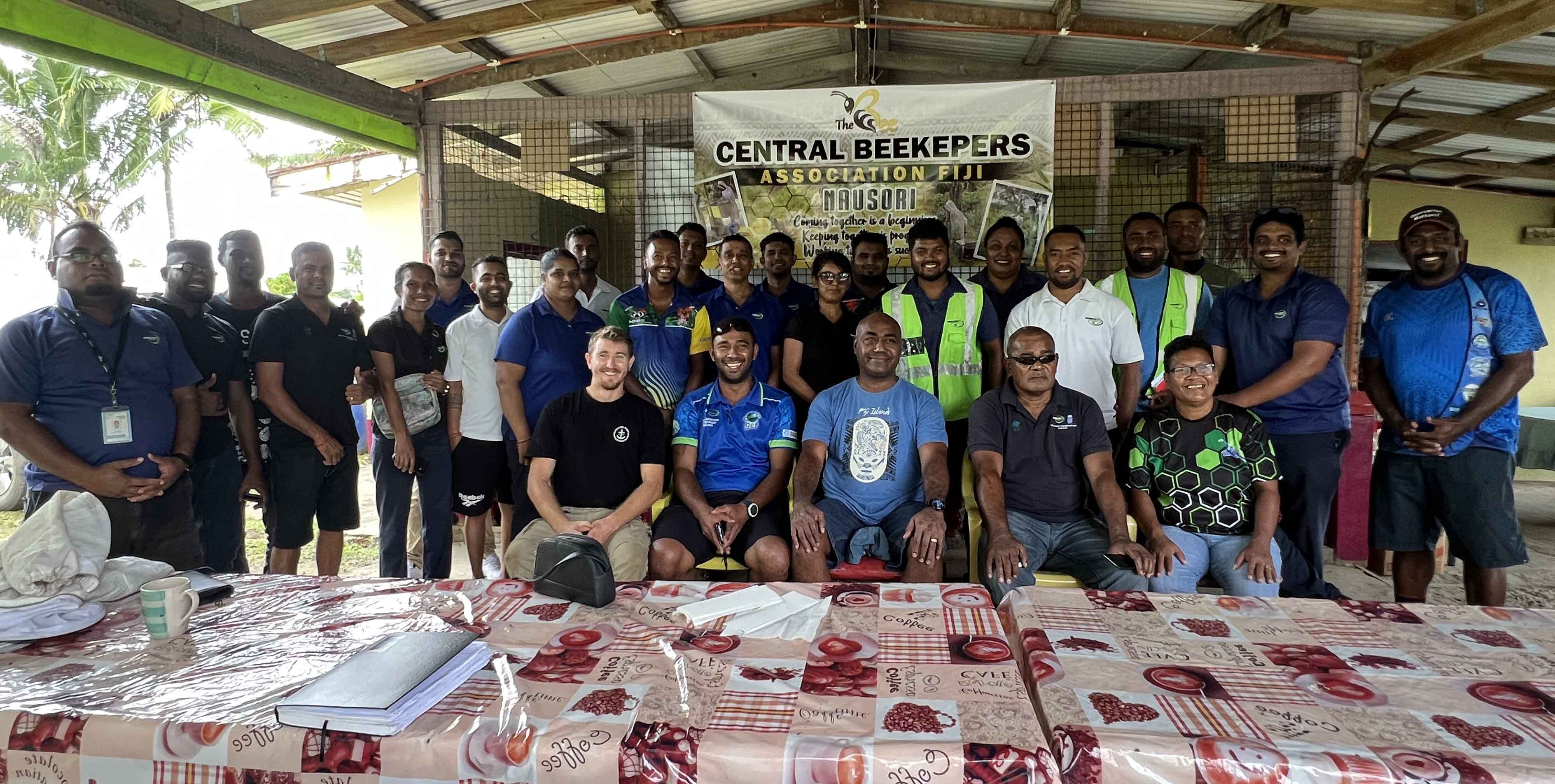 Beekeeping workshop in Fiji