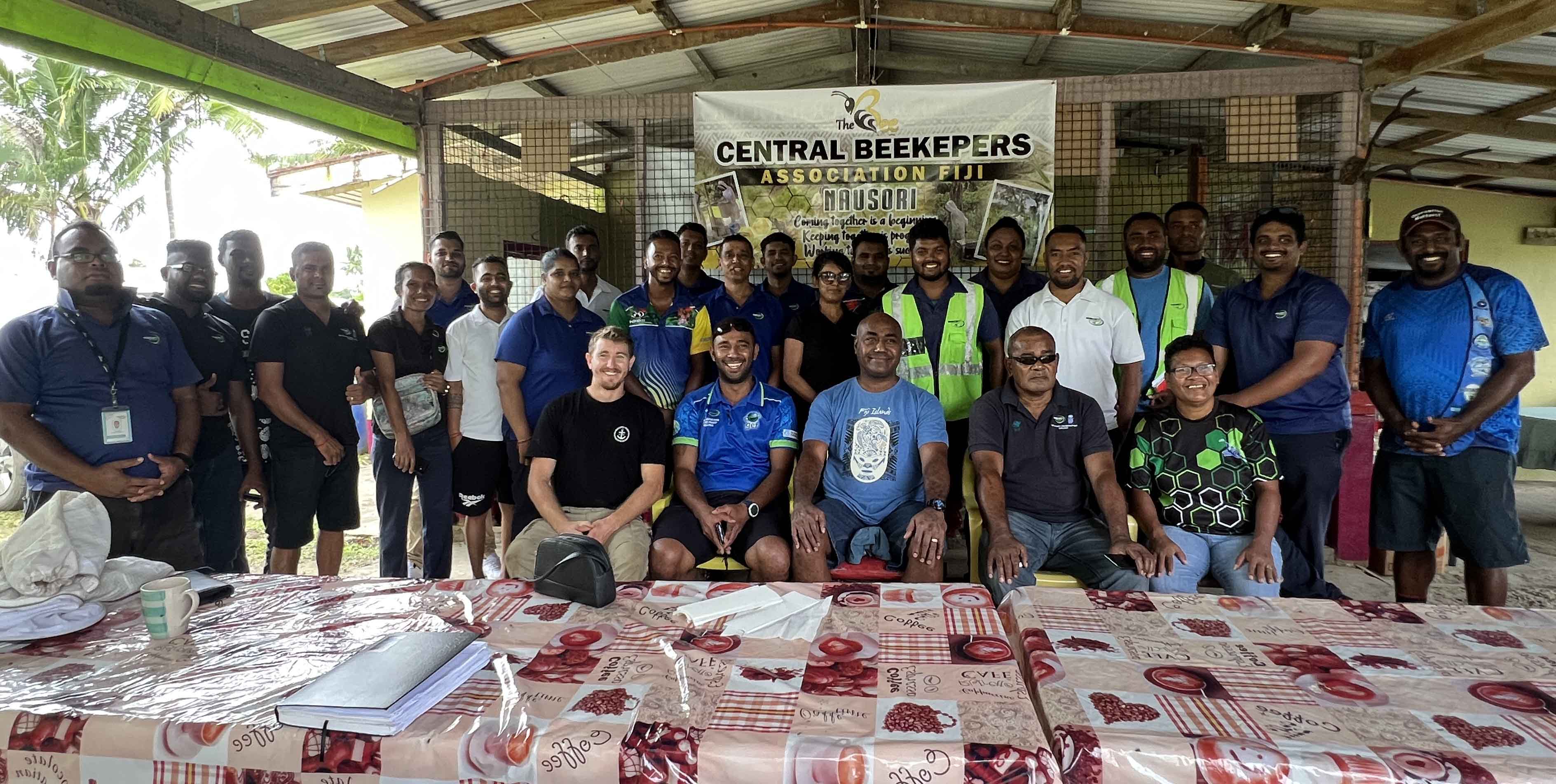 Beekeeping workshop in Fiji