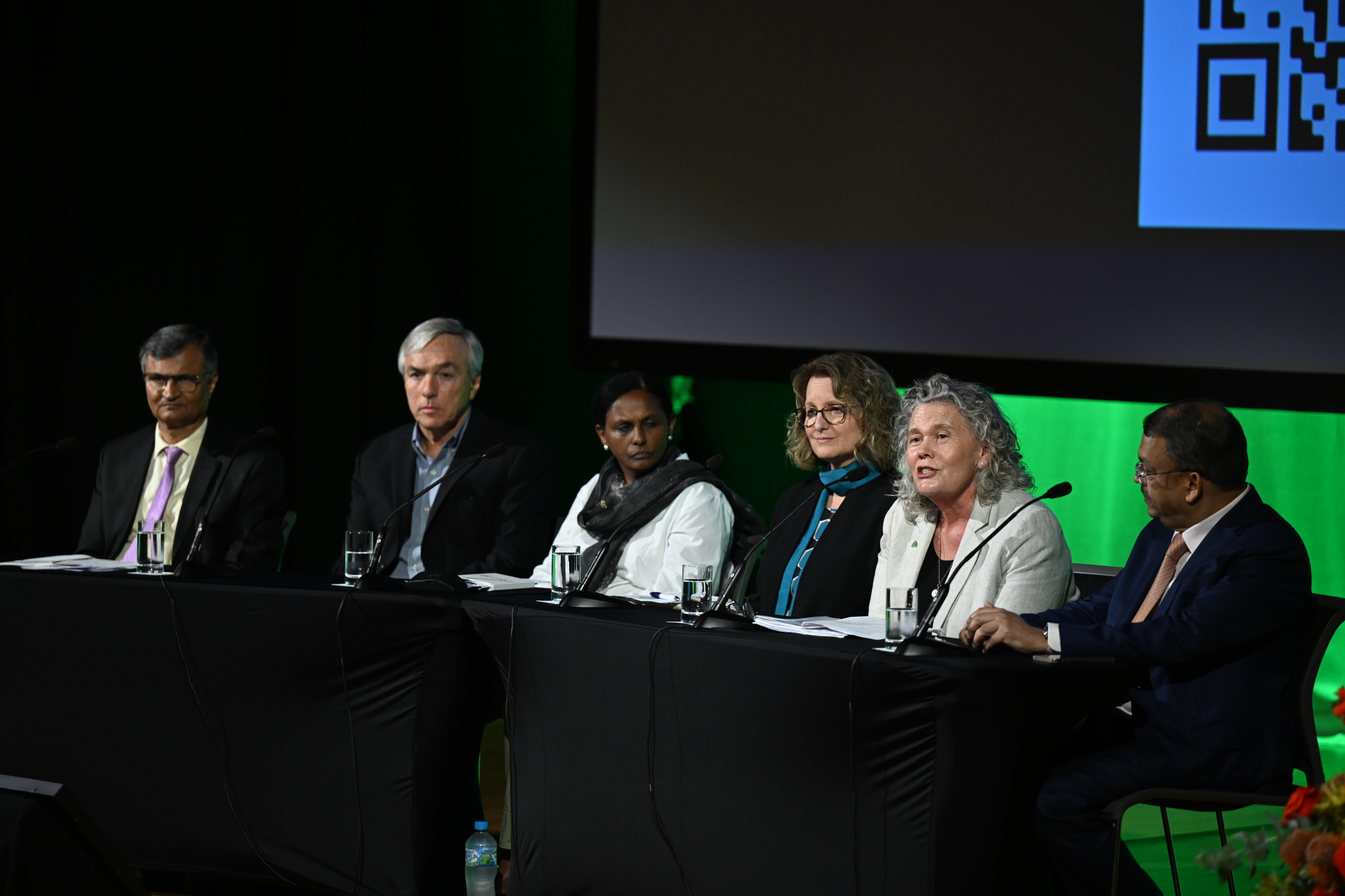 Panel of 3 men and 3 women