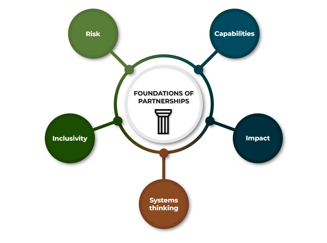 Foundations of Partnerships - Capabilities, Impact, Systems thinking, Inclusivity, Risk
