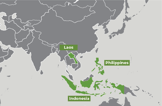 Map of South-East Asia