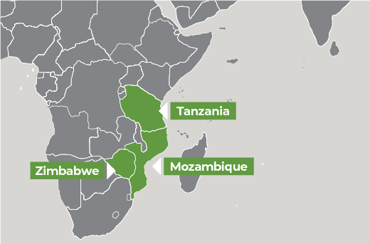 Map-of-Tanzania-Mozambique-Zimbabwe