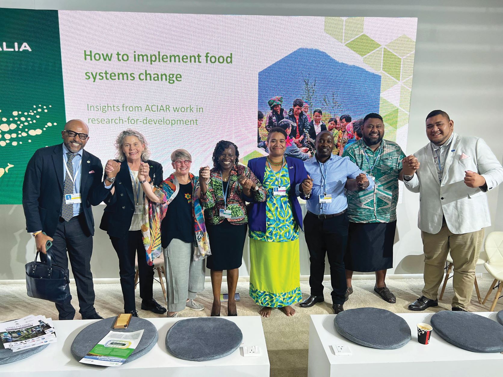 Group of people at COP27