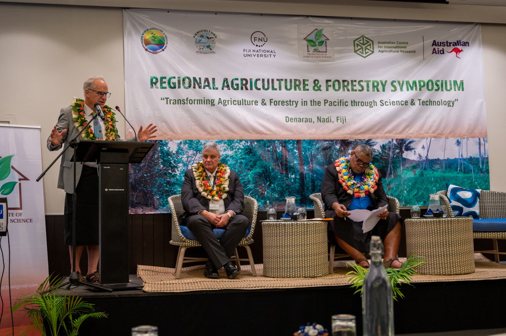 Andrew Campbell speaking at Regional symposium 