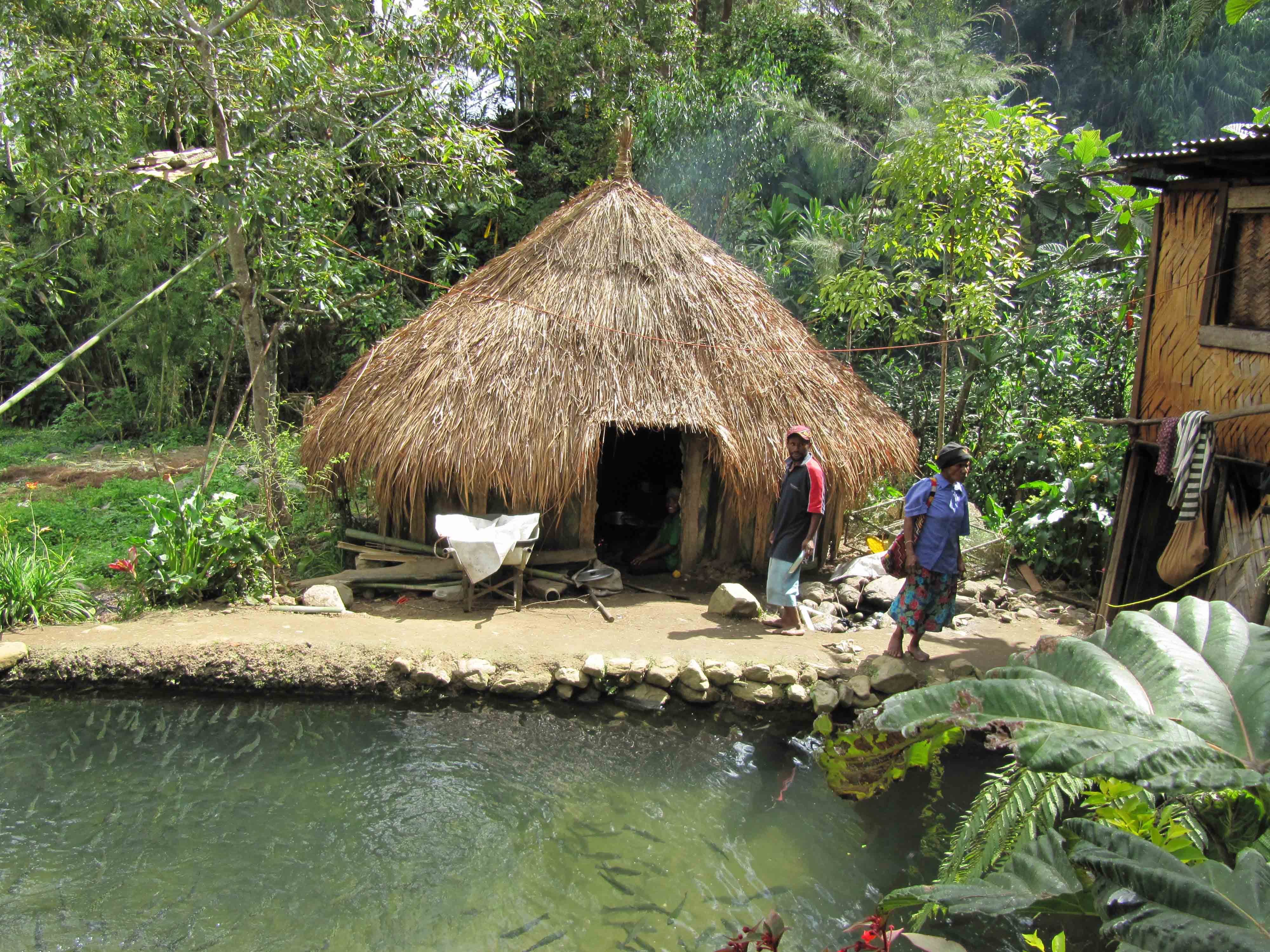 PNG aquaculture site 