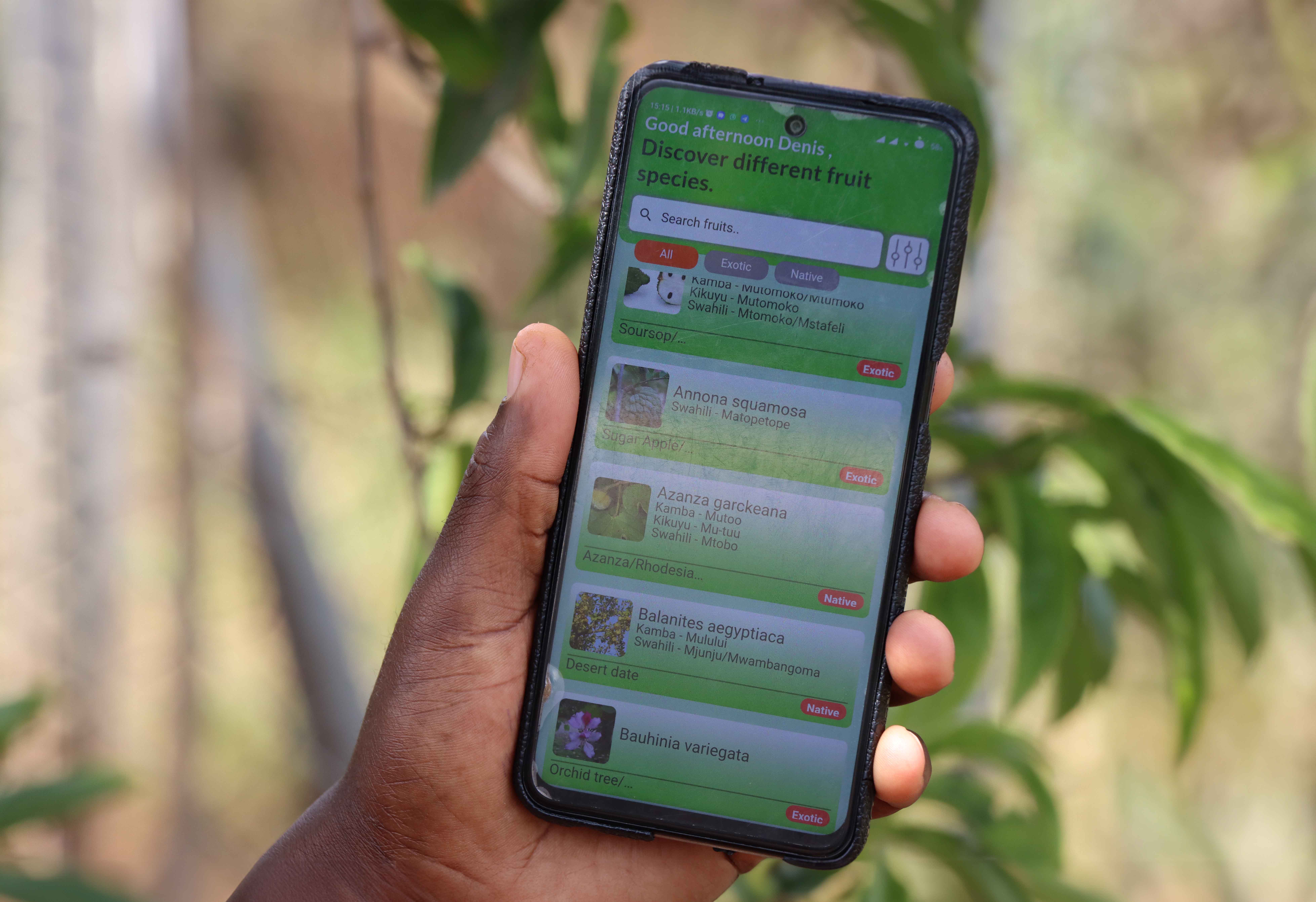 Forestry smartphone app