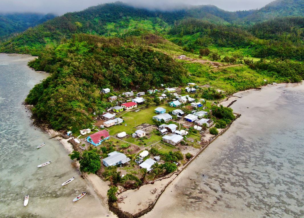 Narikoso, Kadavu in Fiji is one village already relocating due to rising sea levels.