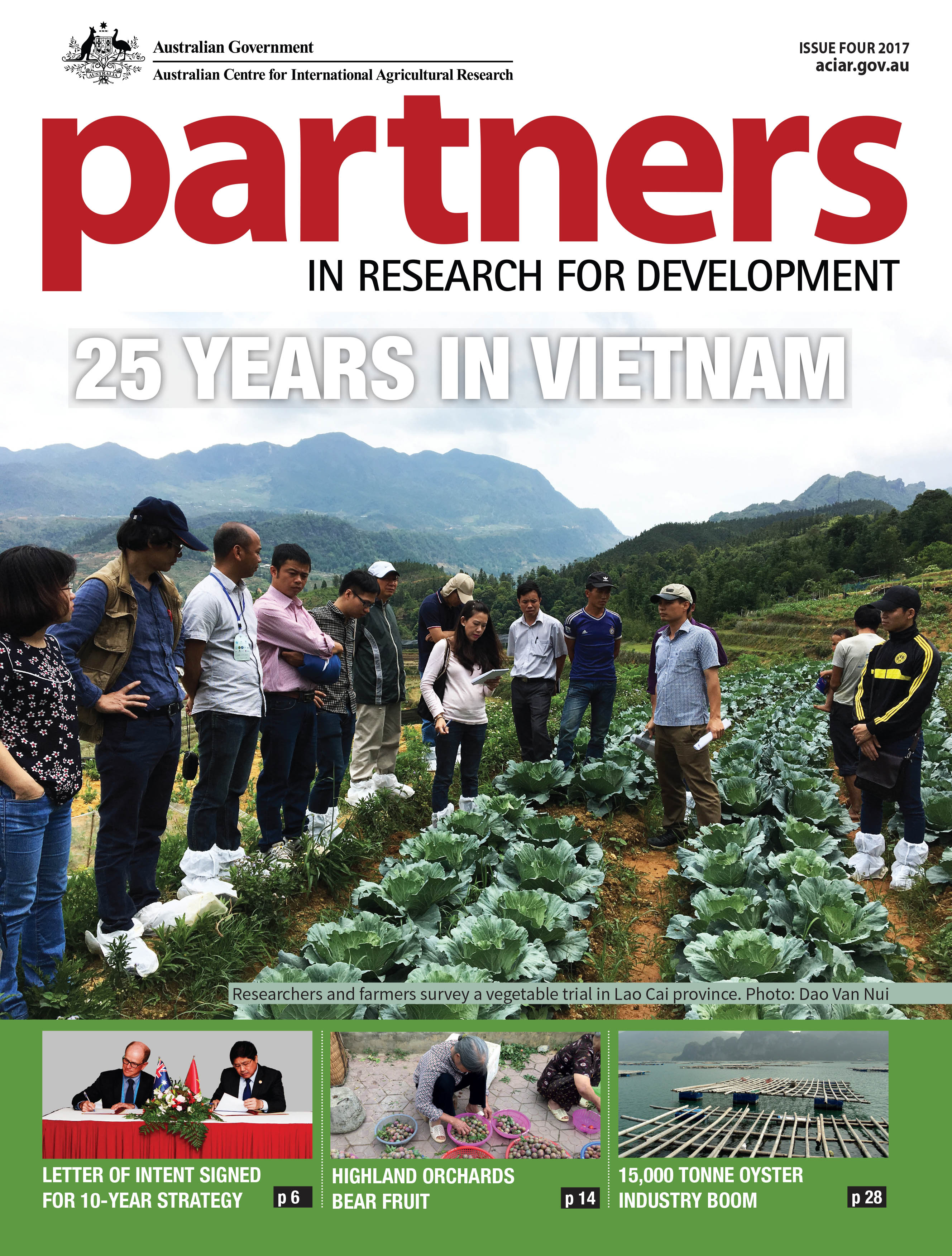 Cover of Partners magazine 2017 Issue 4