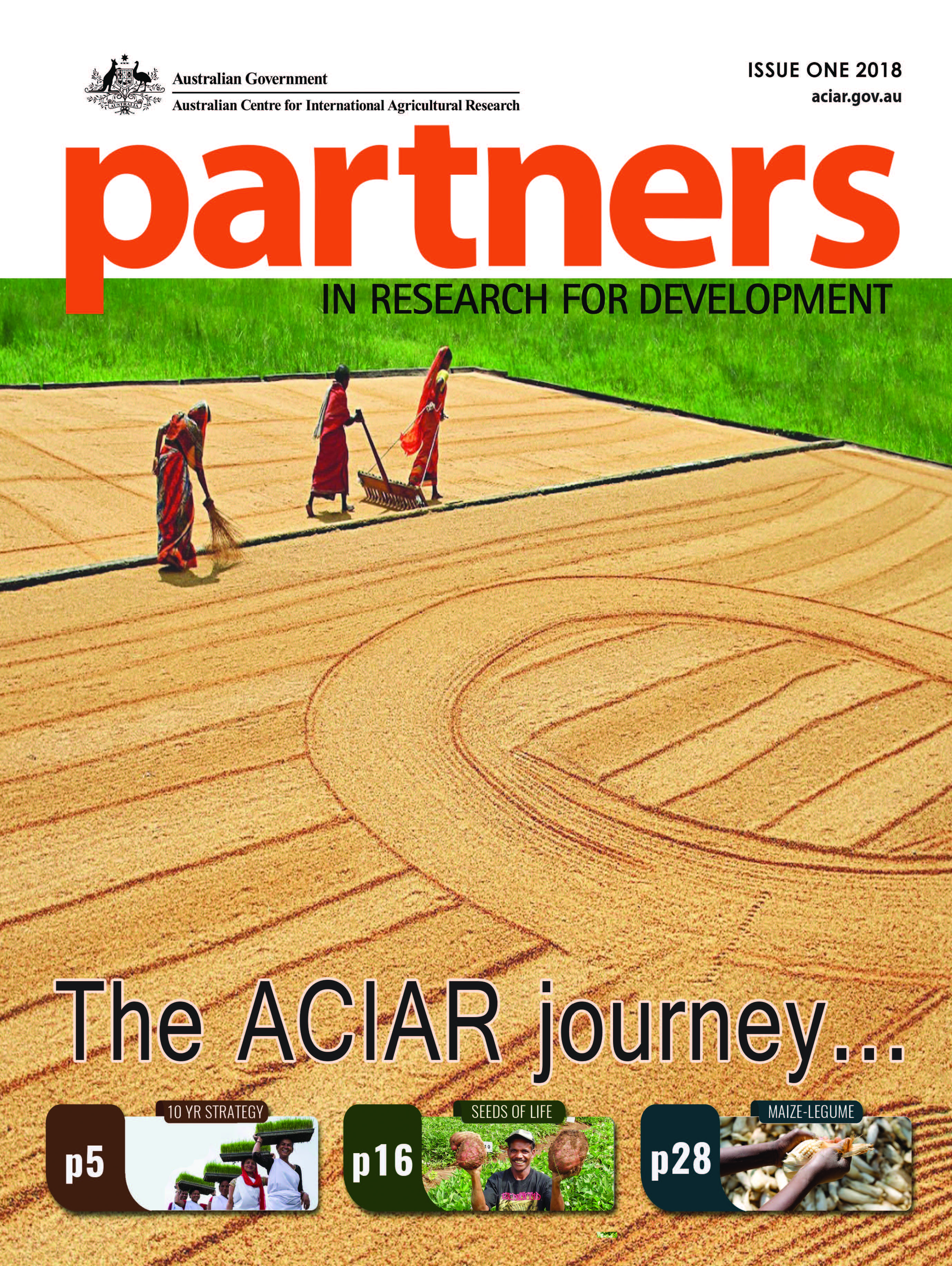 Cover of Partners magazine 2018 Issue 1