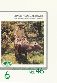 Draught animal power in the Asian-Australasian region | ACIAR