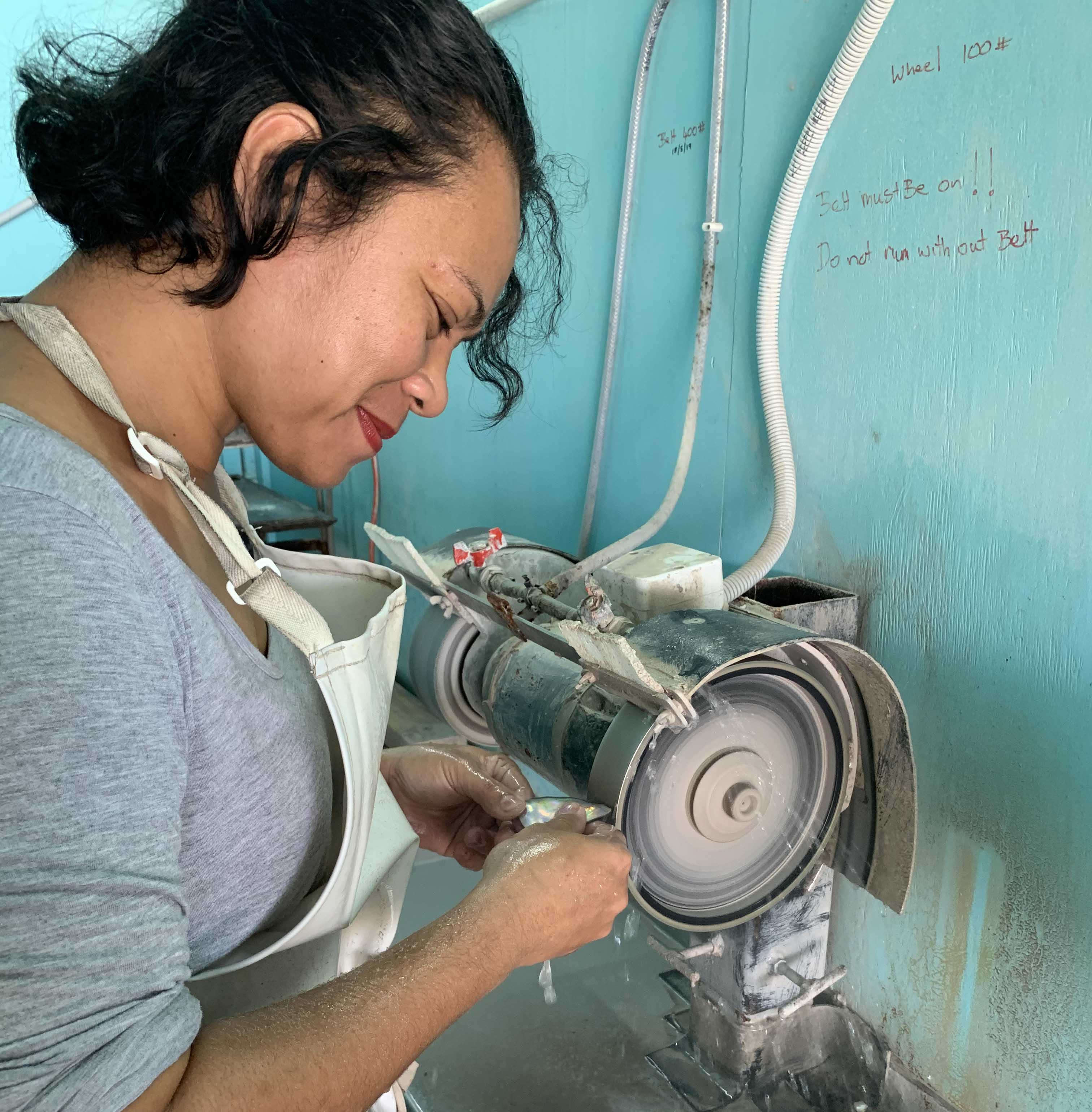 Naua Lakai is the Manager Vava’u Pearl Centre in Tonga and has been a key part of the ACIAR-funded project.