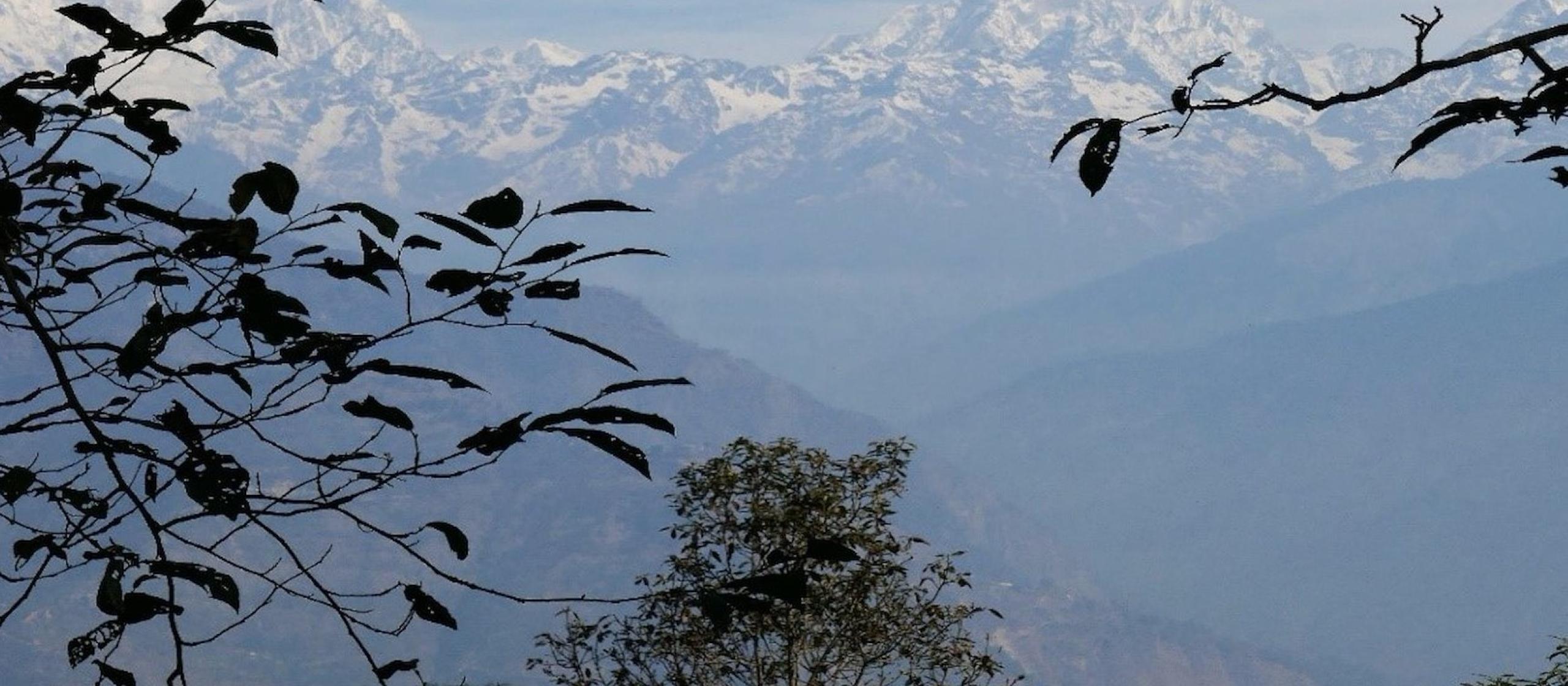 A picture of the himalayas