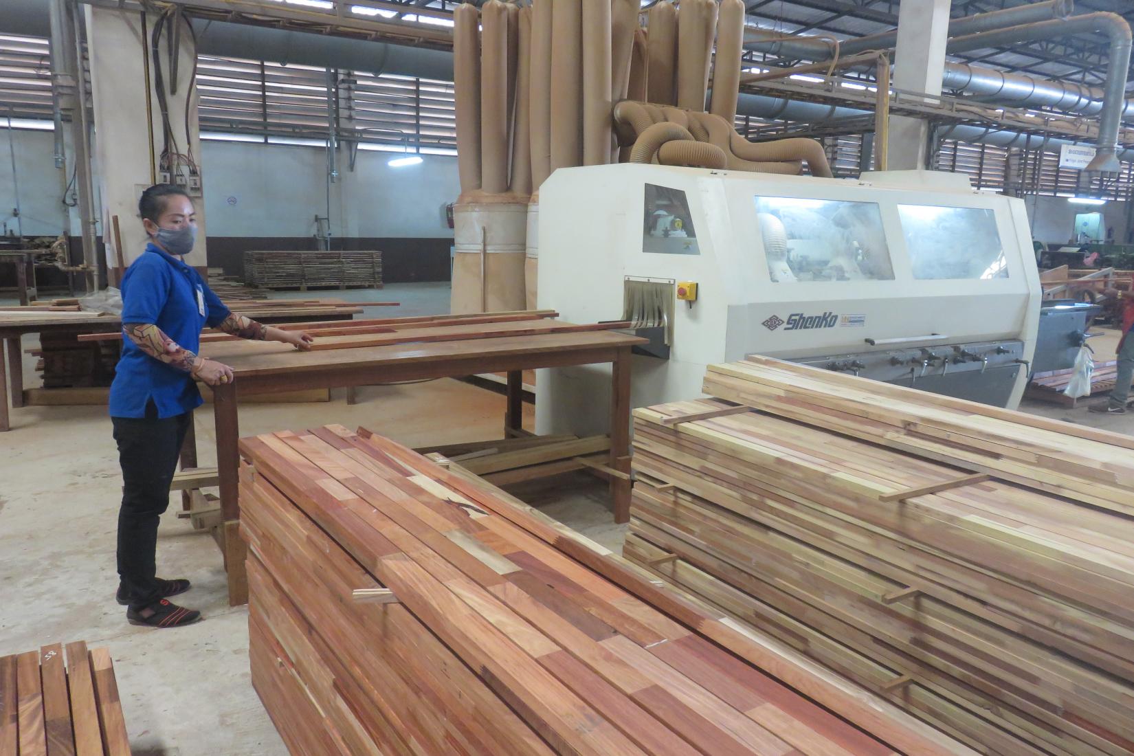 Teak manufacturing