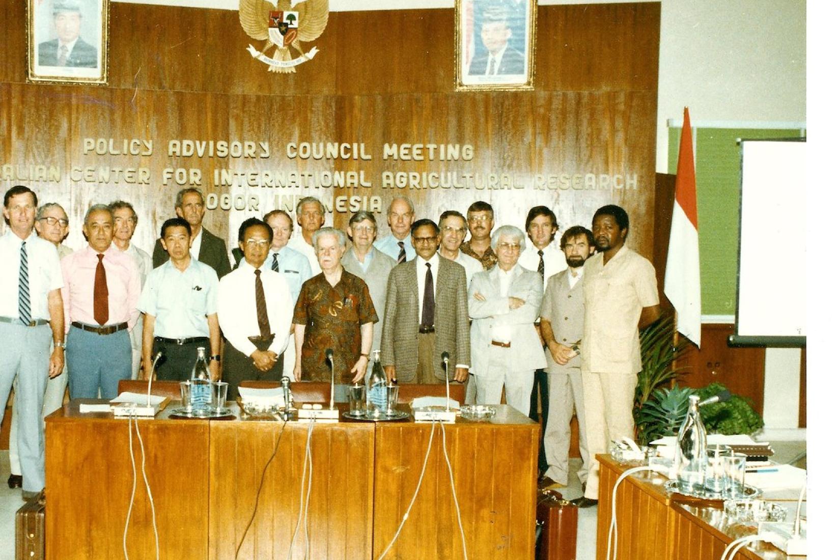 The ACIAR Policy Advisory Council (PAC) meeting in Bogor and Ciawim in 1984, provided an opportunity to review research on shrub legumes in Indonesia and Australia and to explore potential areas for collaborative work supported by ACIAR.