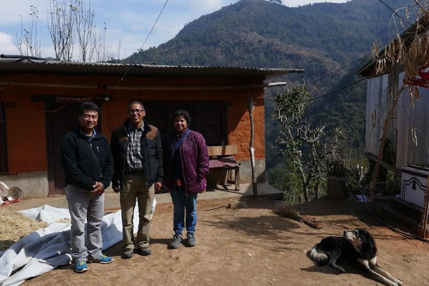 Dr Edwin Cedamon, Dr Naya Paudel and Dr Pratibha Singh