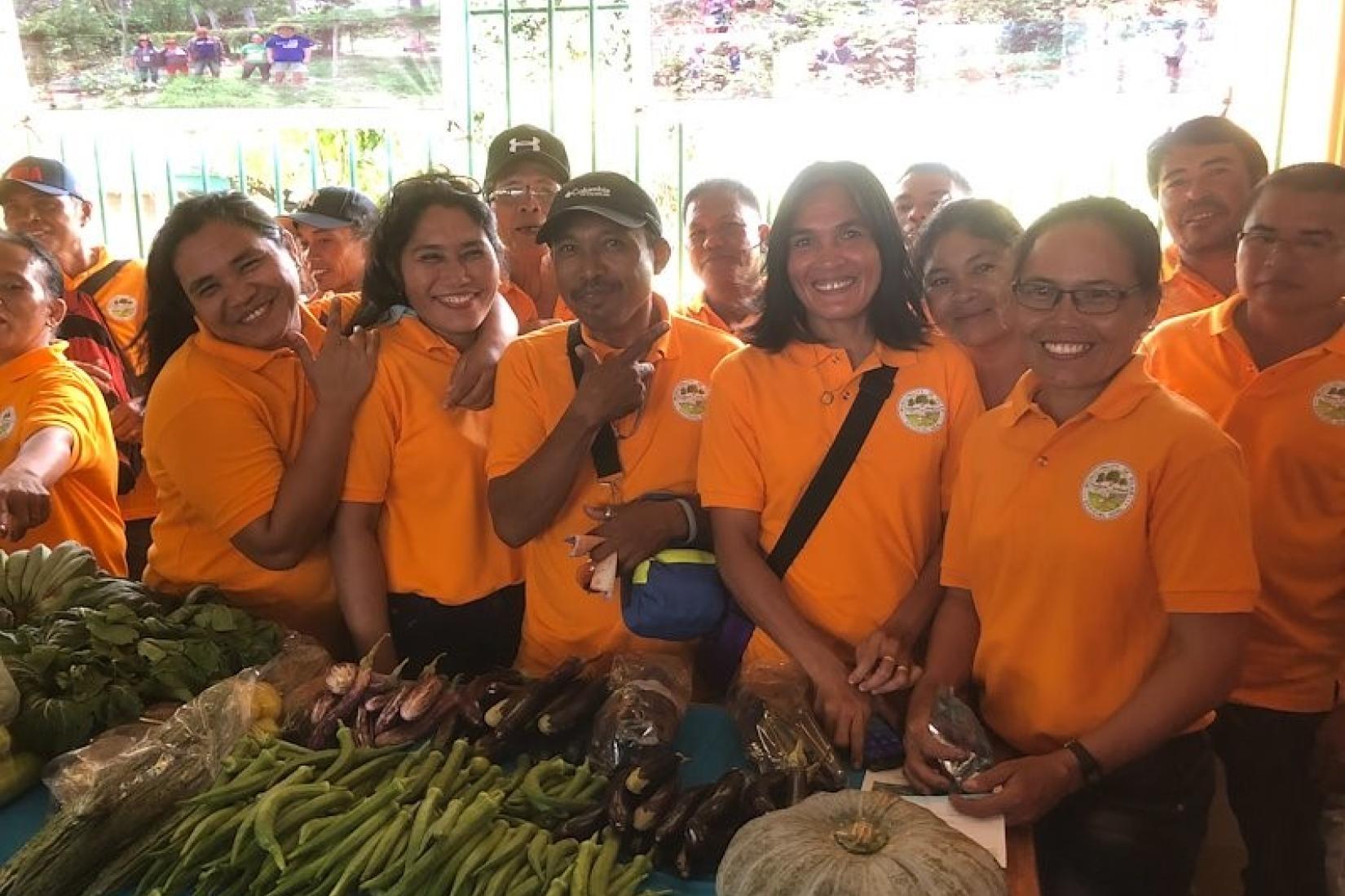 Members of the San Carlos Vegie Growers