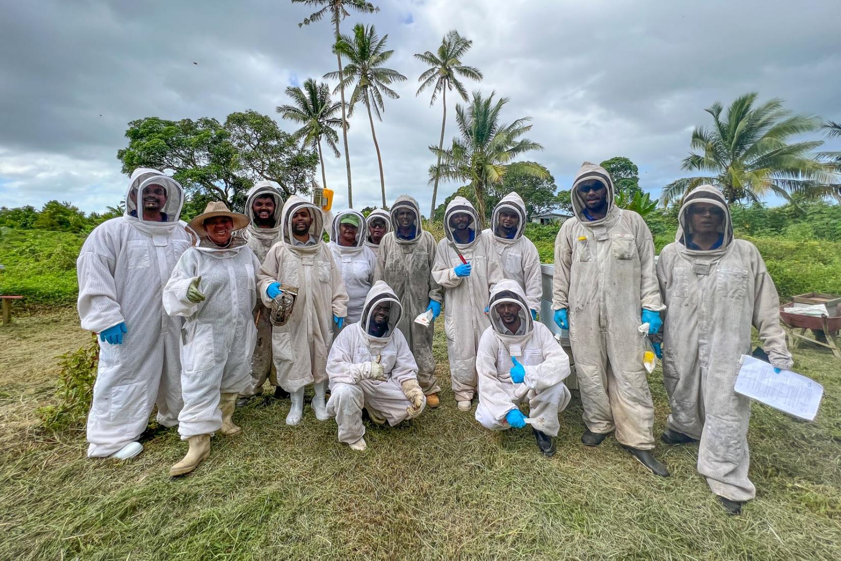 beekeepers in Pacific 