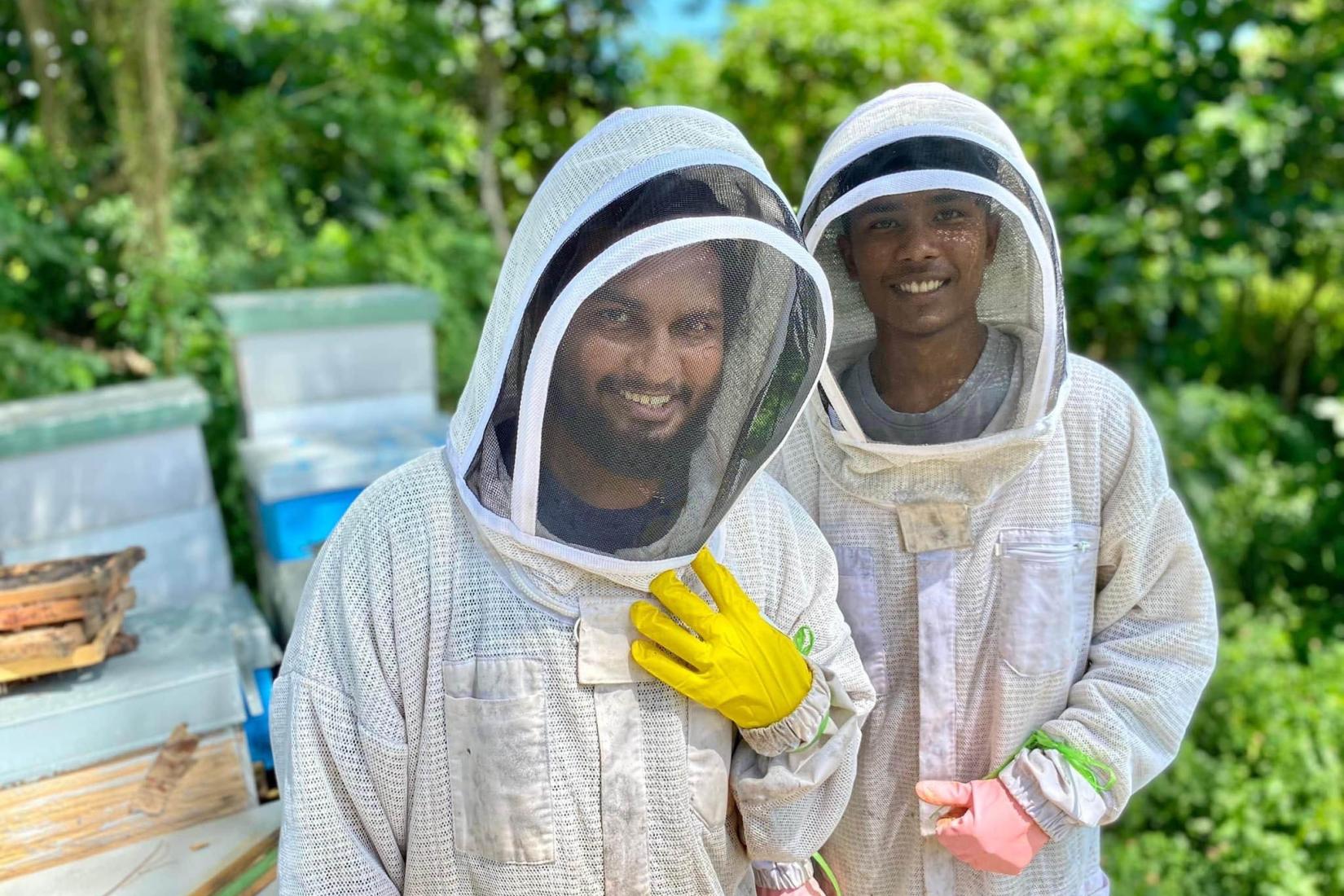 beekeepers in Pacific 