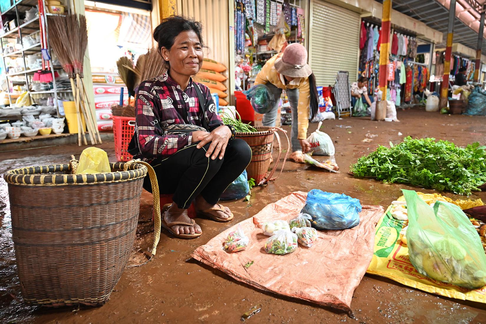 Ratanakiri local market