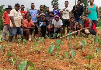 Agro-Rugby is promoting good nutrition by eating fresh, healthy food to reduce the risk of non-communicable diseases. At the same time, the young farmers could sell and earn from the extra produce to enhance their livelihoods