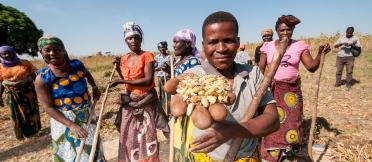 Bean power Tanzania. Uyole 03 is an improved variety helping farmers improve their lives and empowering women. Credit: Georgina Smith CIAT