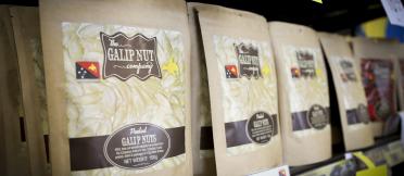 Galip Nut on supermarket shelf