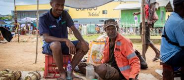 Binaturi youth leader Joshua Wena was among the first to undergo FFT training in South Fly of Western Province. The ACIAR-supported project to date is working to improve women and youth engagement in agriculture and improve livelihoods.