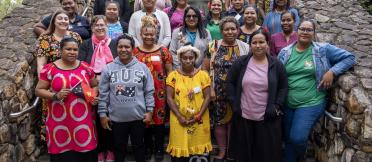 Woman at 2026 inception workshop for Meryl Williams Fellowship Pacific cohort