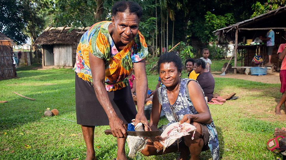 Women fisheries in Western Province in Papua New Guinea, Small scale fisheries, ACIAR project FIS/2020/110