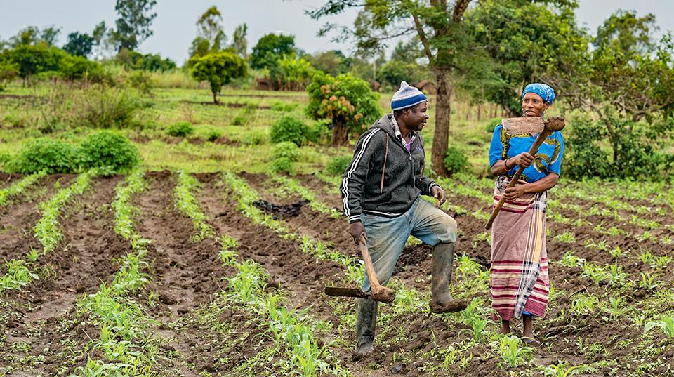 Januario-Lecodi-with-wife-Joana-in-Angonia,Mozambique