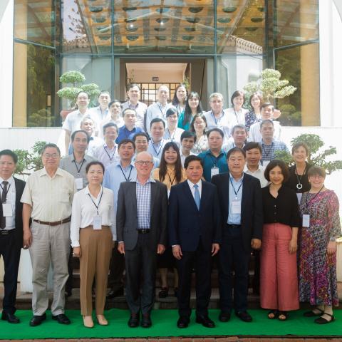 Many long-standing partners join the mid-term review of ACIAR-Vietnam research collaboration strategy co-hosted by ACIAR and Vietnam’s Ministry of Agricultural and Rural Development in Hanoi in June 2022. Photo: Khanh Long for ACIAR Vietnam.
