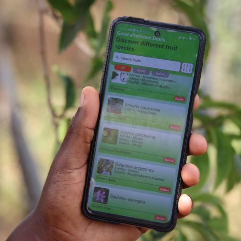 Forestry smartphone app