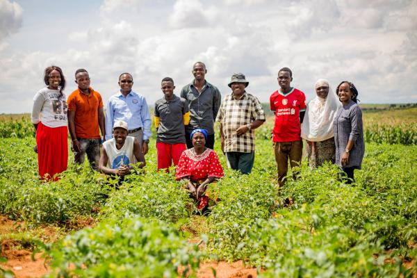 TISA research participants in the field 