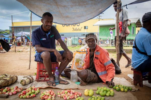 Binaturi youth leader Joshua Wena was among the first to undergo FFT training in South Fly of Western Province. The ACIAR-supported project to date is working to improve women and youth engagement in agriculture and improve livelihoods.