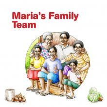 Cover of Maria's family team publication