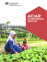 ACIAR in Indonesia 2019-20 publication cover