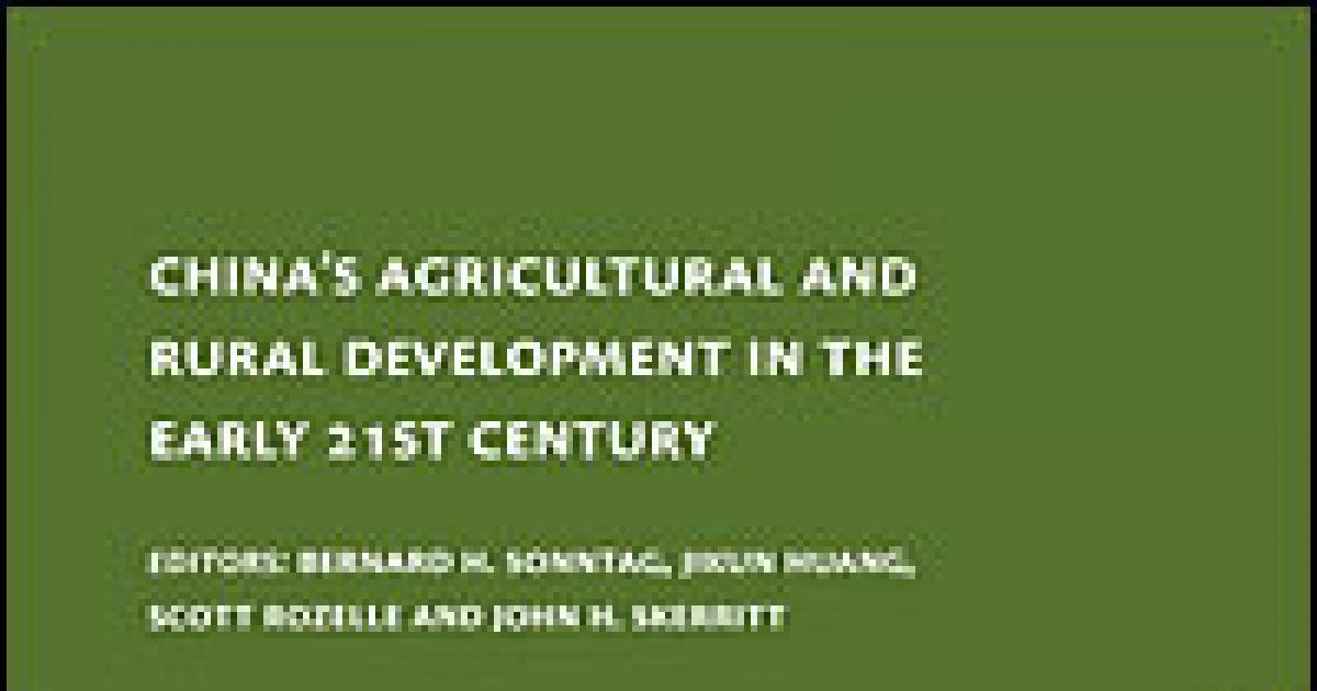 China's agricultural and rural development in the early 21st century ...