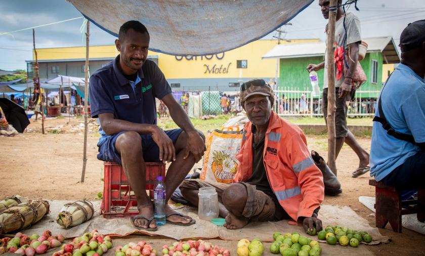 Binaturi youth leader Joshua Wena was among the first to undergo FFT training in South Fly of Western Province. The ACIAR-supported project to date is working to improve women and youth engagement in agriculture and improve livelihoods.