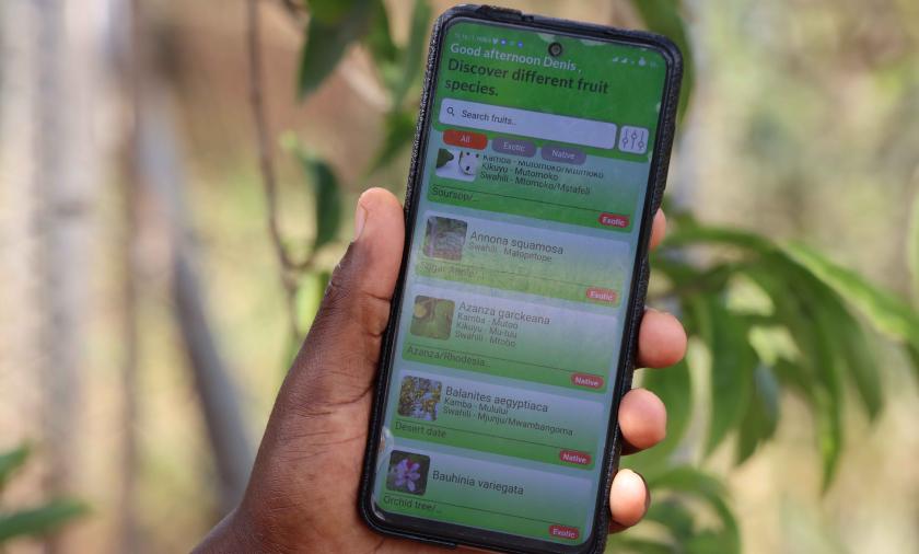 Forestry smartphone app